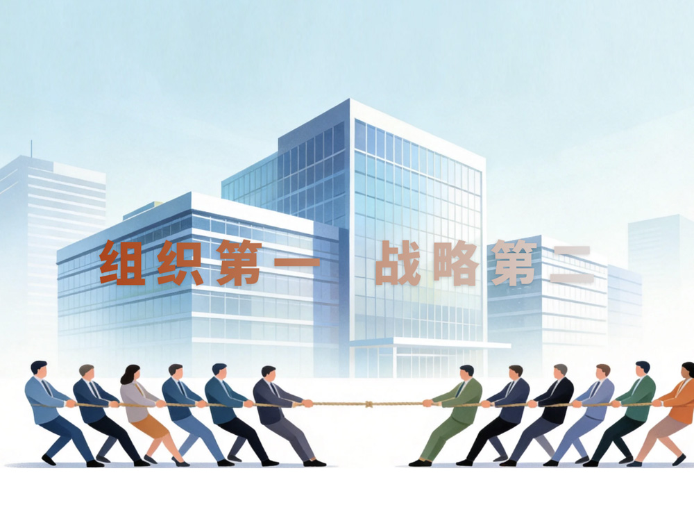 组织第一，战略第二！（对大多数公司来说）